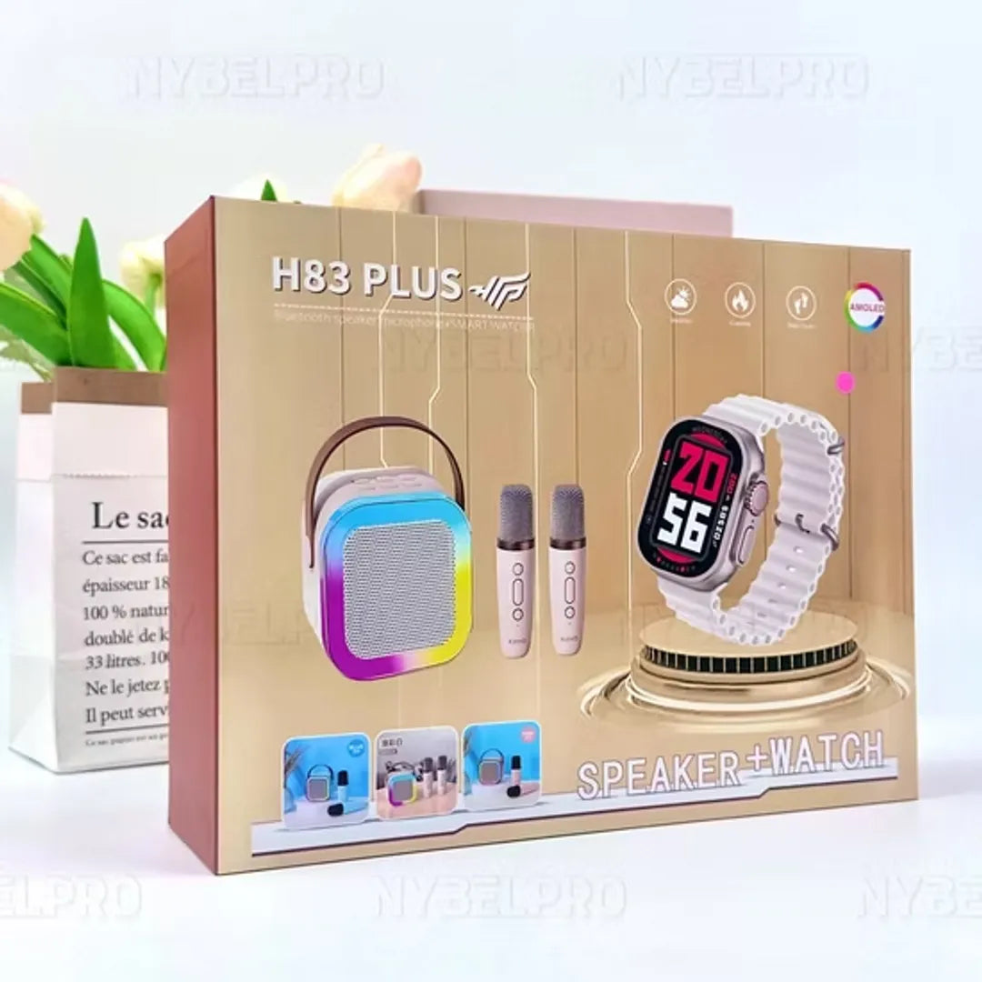 Combo reloj parlante 2