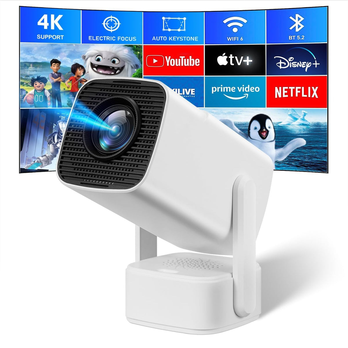 Mini Proyector F5 Portatil