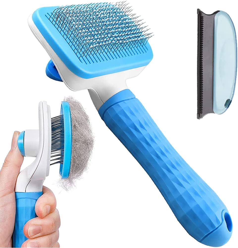 Set de cepillos para limpieza de mascota