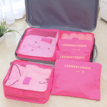 Bolsas organizadoras de viaje x6