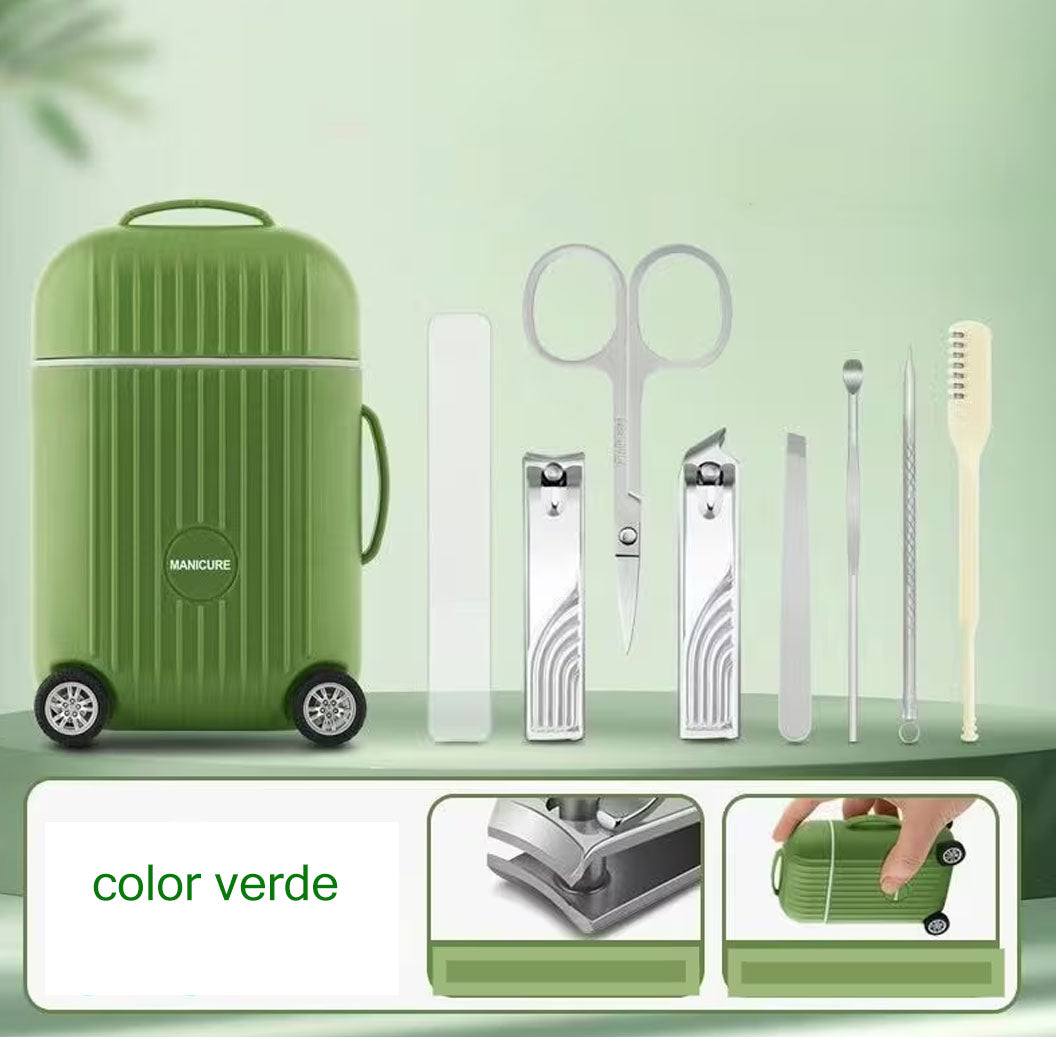 Kit portátil De Manicure Con Maleta Mini
