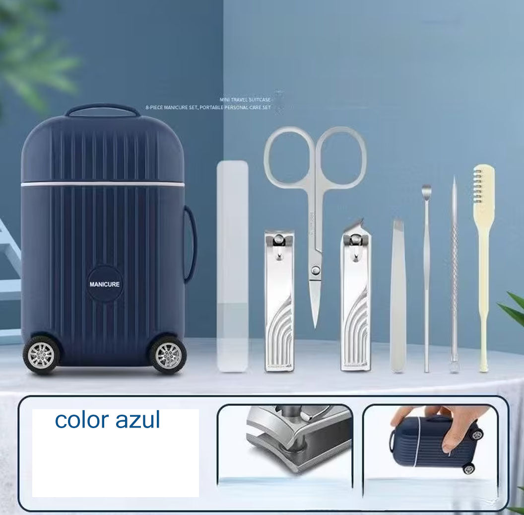 Kit portátil De Manicure Con Maleta Mini
