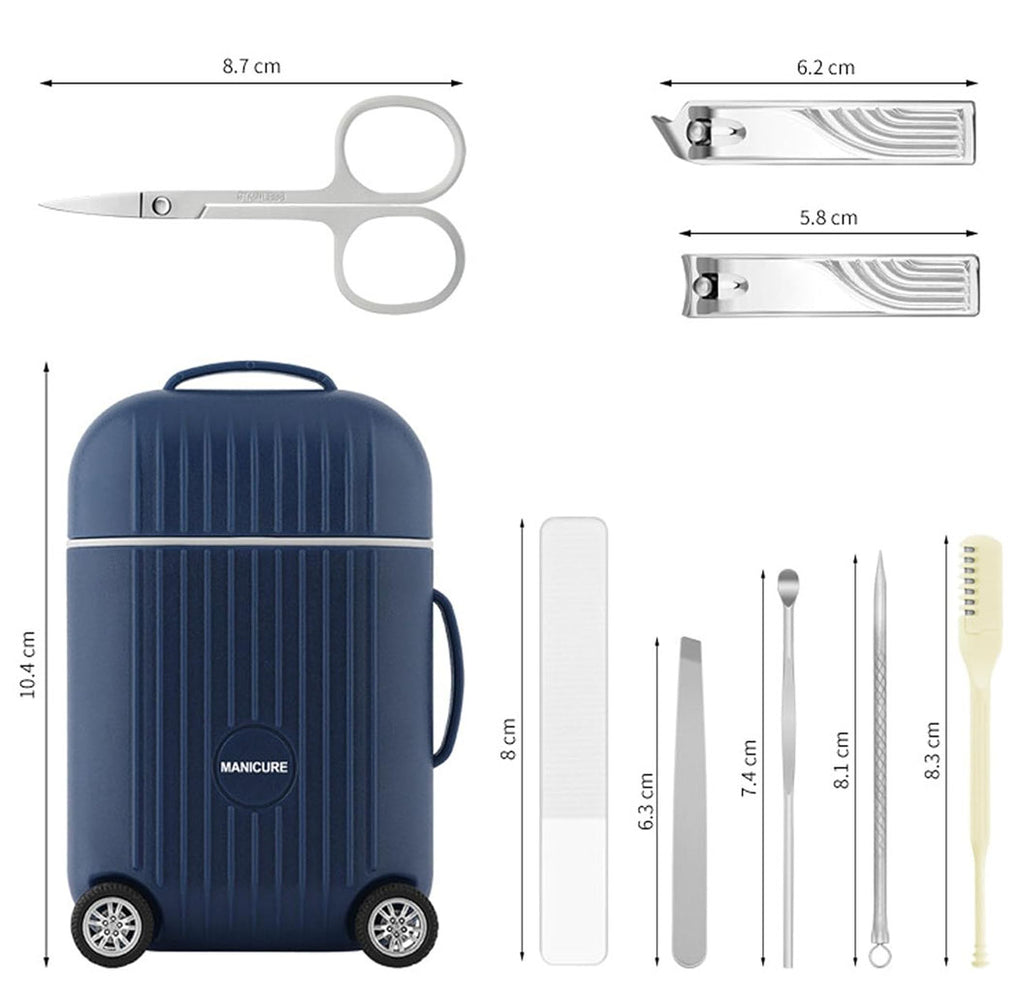 Kit portátil De Manicure Con Maleta Mini