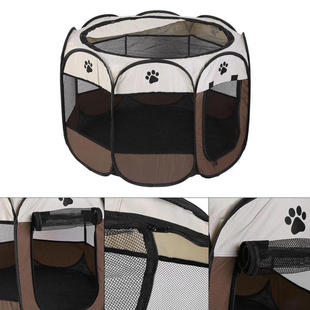 Corral plegable de mascotas mas-1