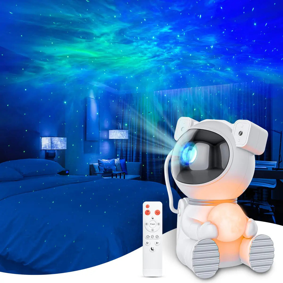 Astronauta Proyector Sentado