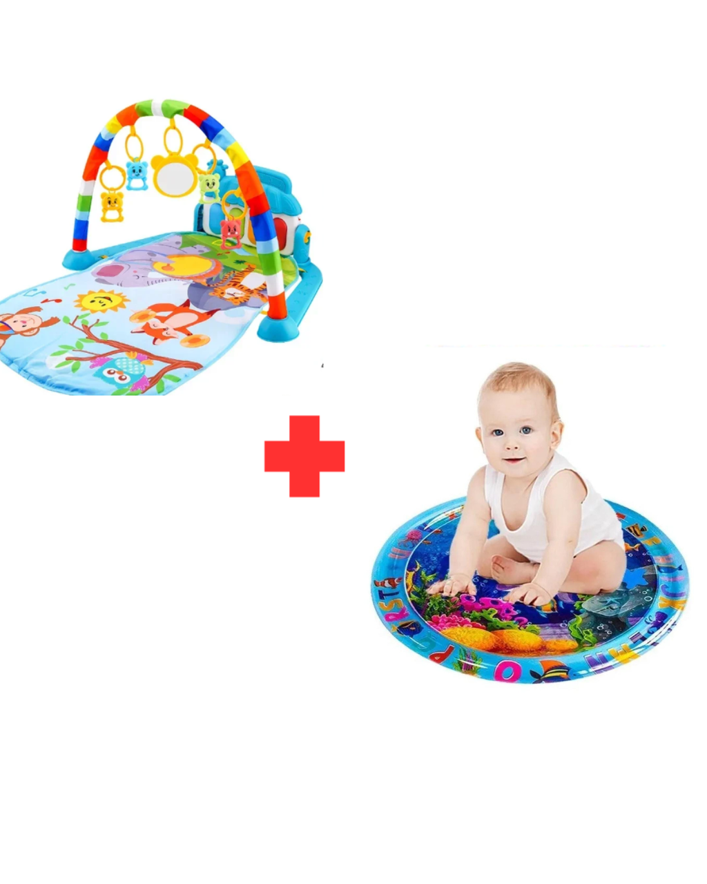 Combo gimnacio para bb + tapete agua bb