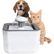 Bebedero para mascotas cuadrado