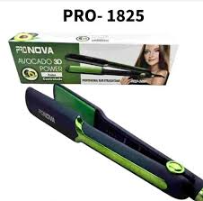 Plancha cabello avocado 3d