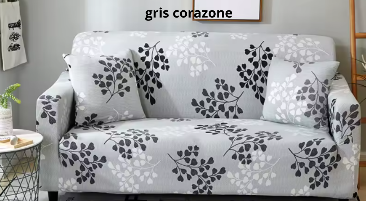 Forro cubre sofa 2 puestos con diseños