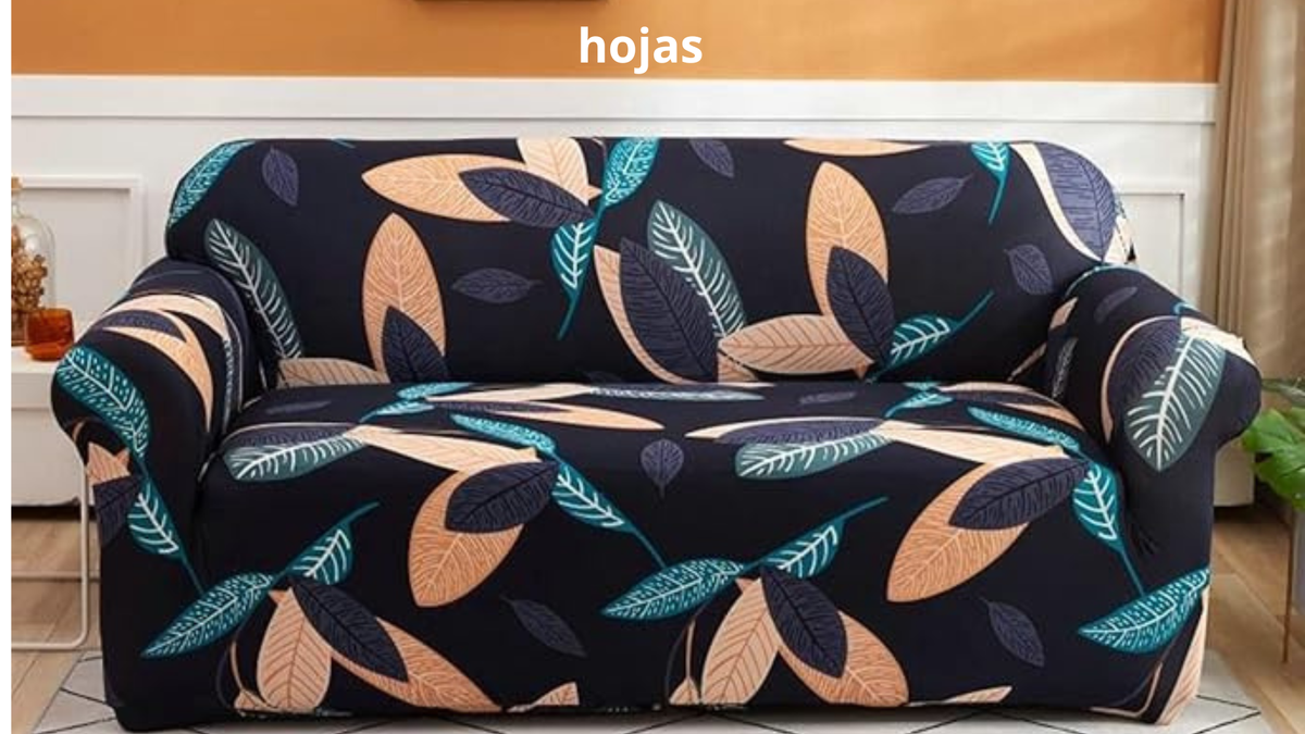 Forro cubre sofa 2 puestos con diseños