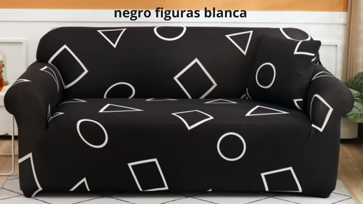 Forro cubre sofa 3 puestos con diseños