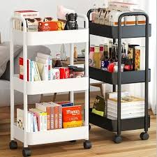 Carrito organizador con ruedas de 3 est