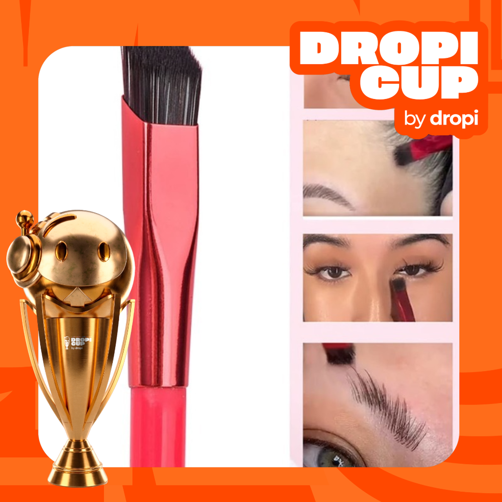 Cup-brocha aplicadora para cejas m