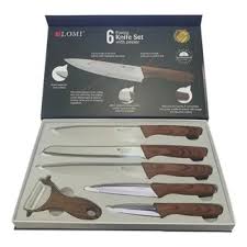 Cuchillos madera x6