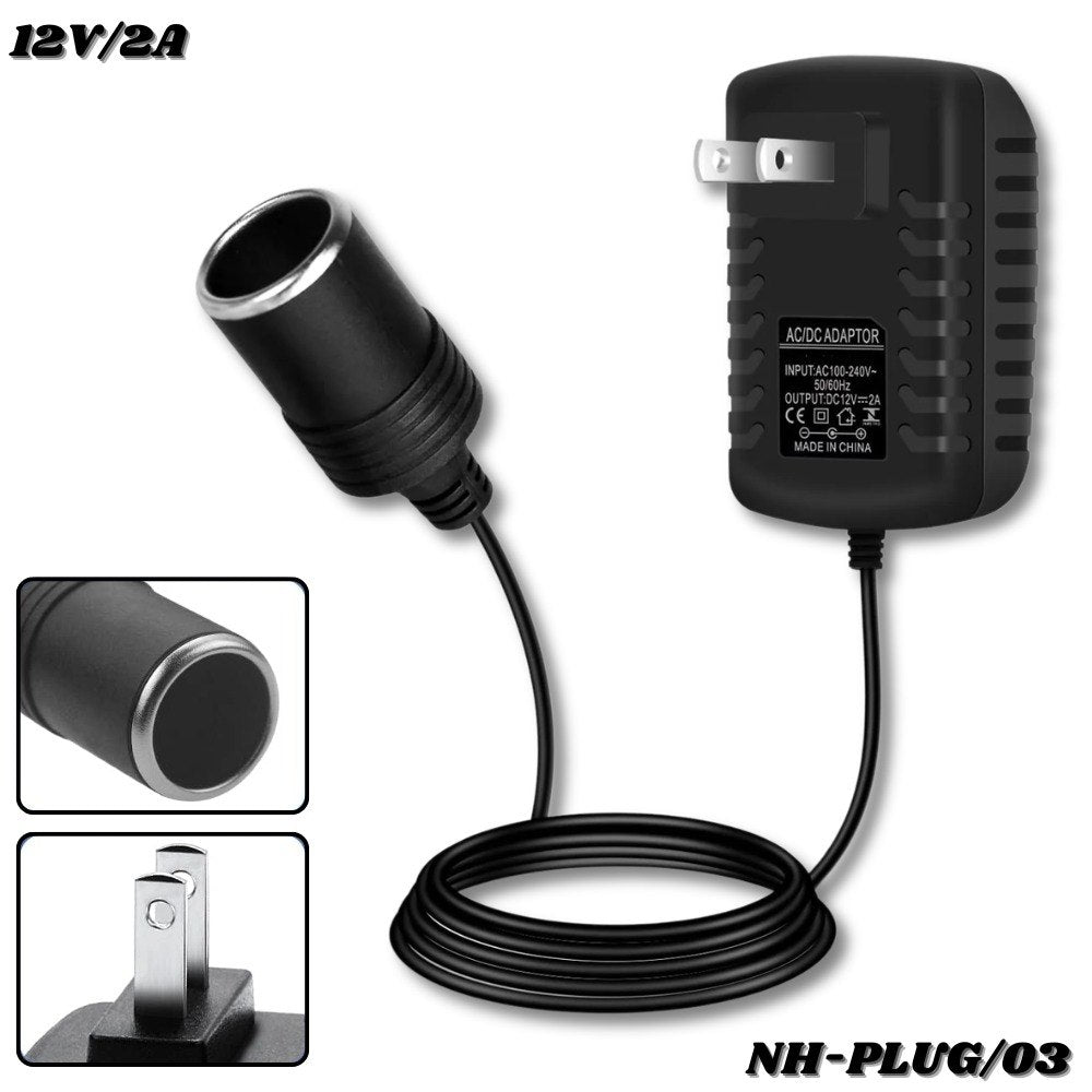 Cable De Poder Adaptador Convertidor 12V