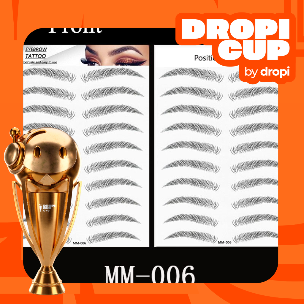 Cup-tatto para cejas negro