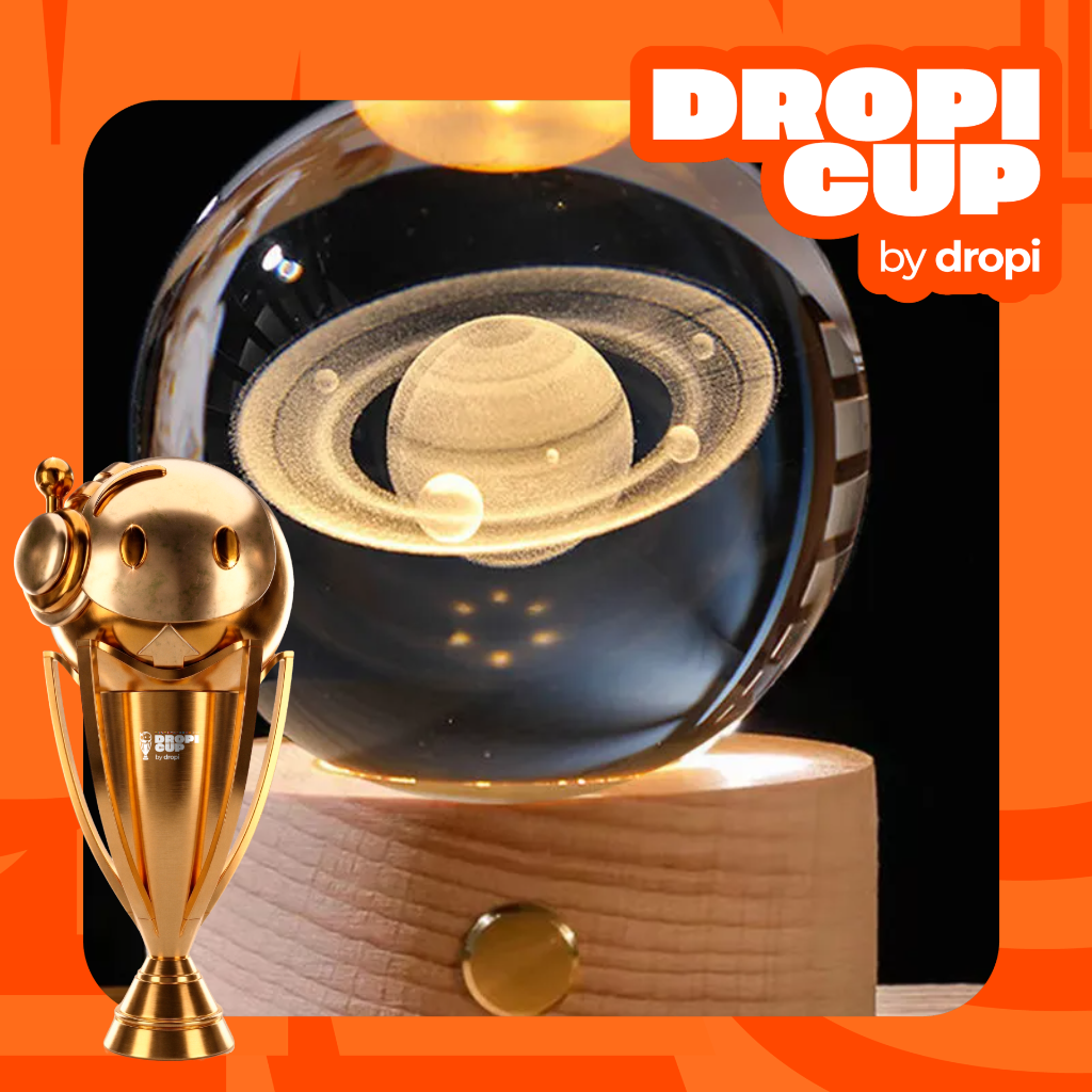 Cup-lampara luz led en forma de es