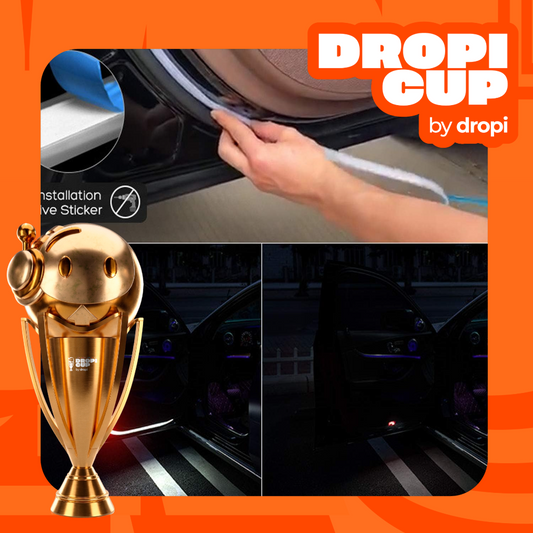 Cup-cinta led para puerta de carro