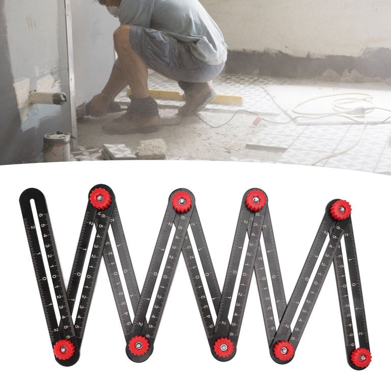 Cup-regla plegable para pisos