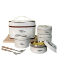 Lonchera Térmica Acero Inoxidable 4PCS