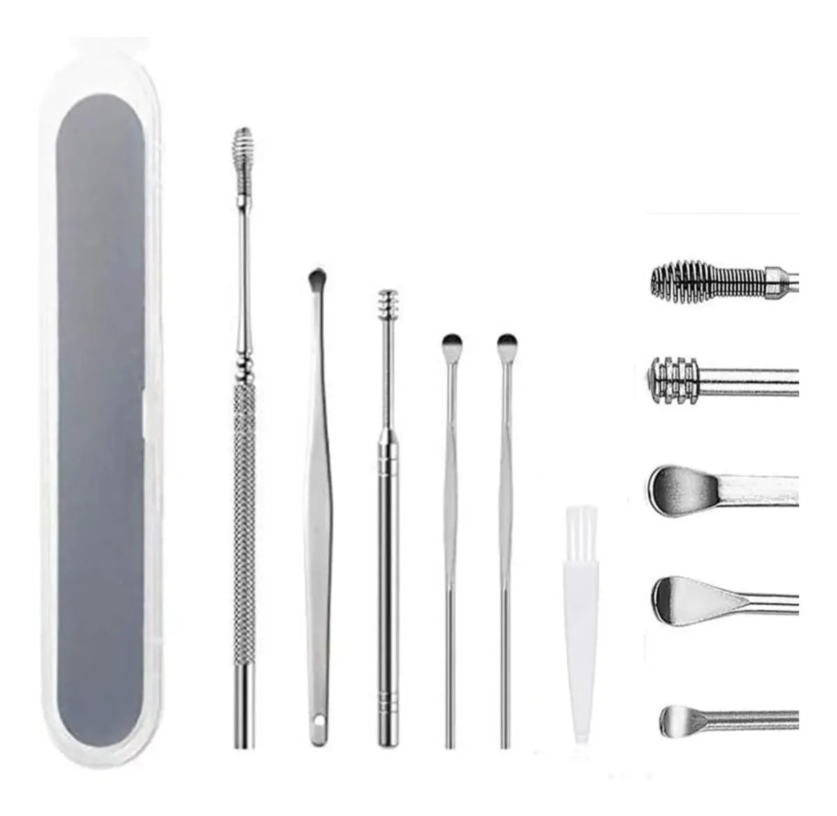 Kit Limpiador Oidos 6 Piezas