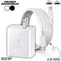 Cargador De Pared Tipo Samsung Carga 45W