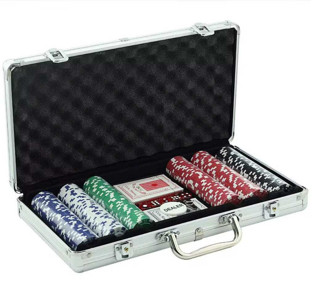 Juego de poker de 300 pcs