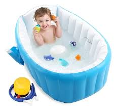 Bañera inflablee portatil bebe