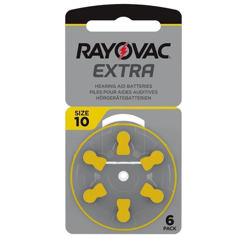Bateria Auditiva Rayovac X6 Und
