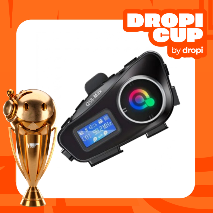 Intercomunicador Moto Para Q-58 CUP