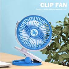 Mini ventilador clip usb portatil
