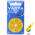 Pila Bateria Auditiva Varta X6 Und