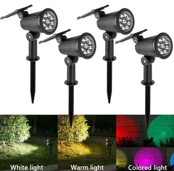 Lámpara Solar Aplique 9 led