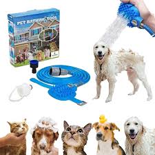 Manguera para baño de mascotas