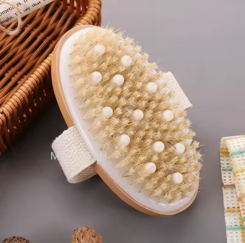 Cepillo De Cerdas De Exfoliacion Corpor