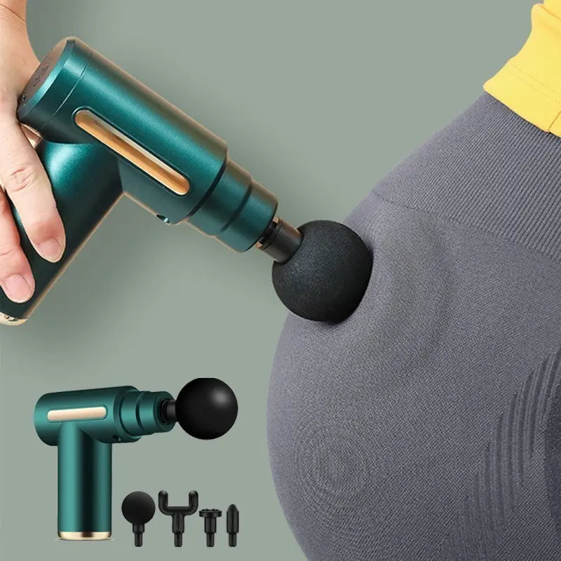 Combomini masajeador pistola+mini parche