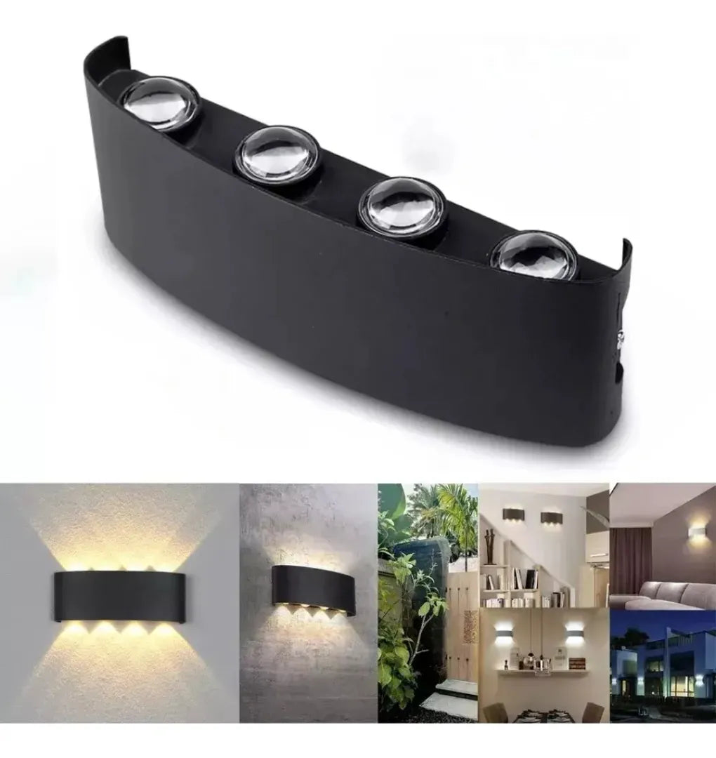 Lampara led para exteriores 10w x4 luces