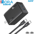 Cargador Doble Puerto Tipo C Gar170