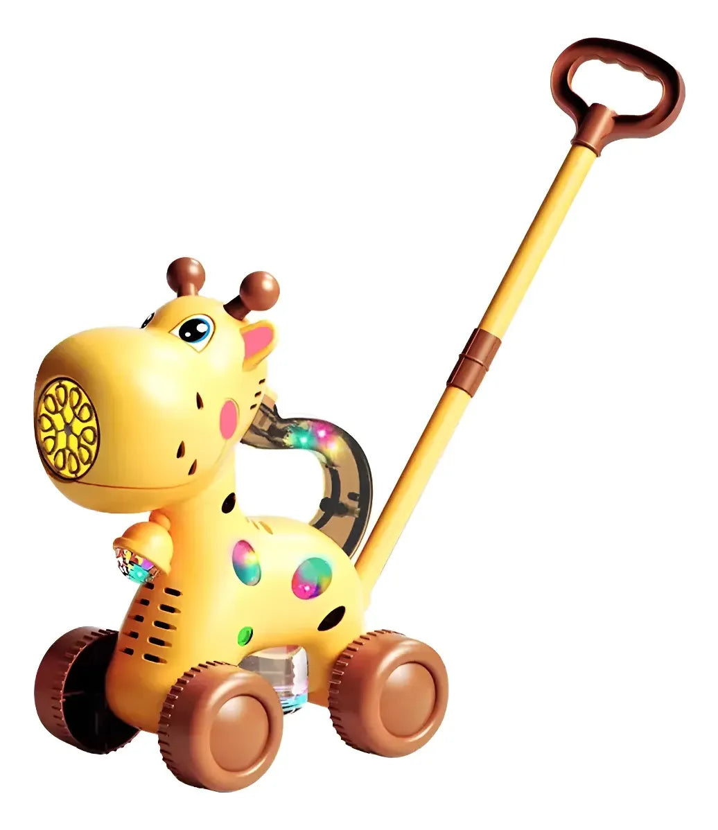 Caminador de bebé y burbujero em