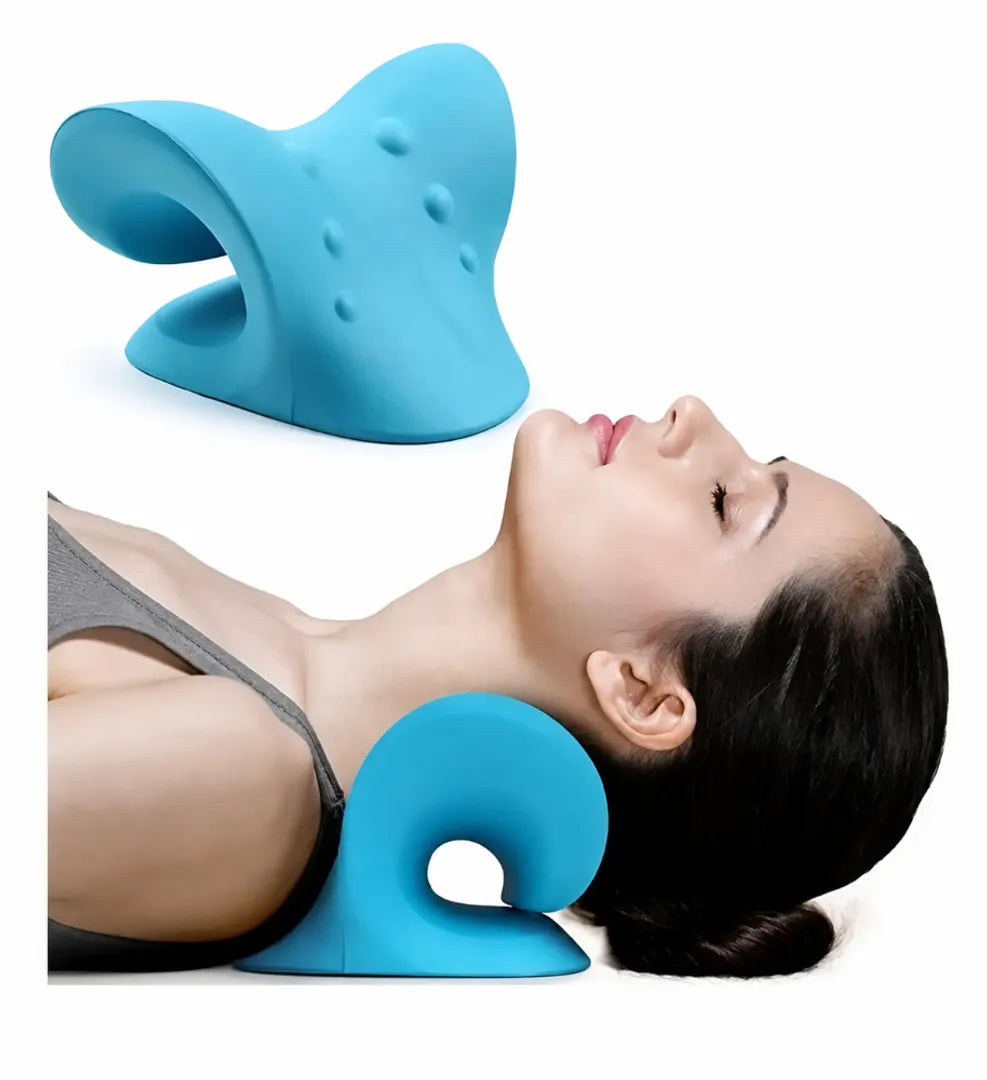 Almohada cervical curva apoyo de cuello