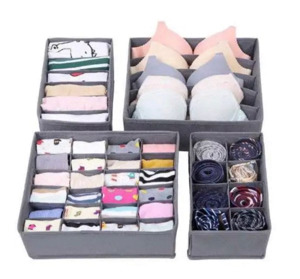 Set Organizador ropa interior x 4 pz