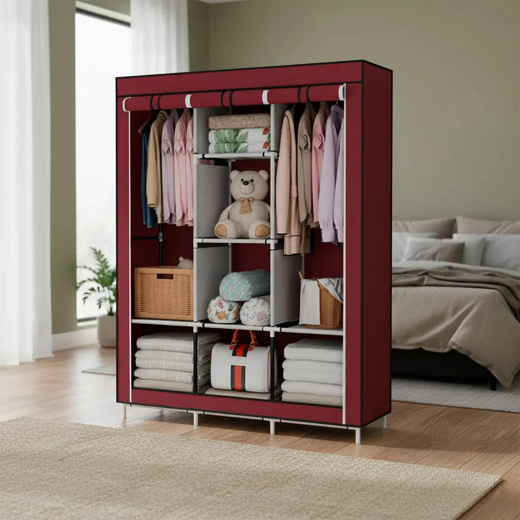 Closet De Tela X3 Divisiones