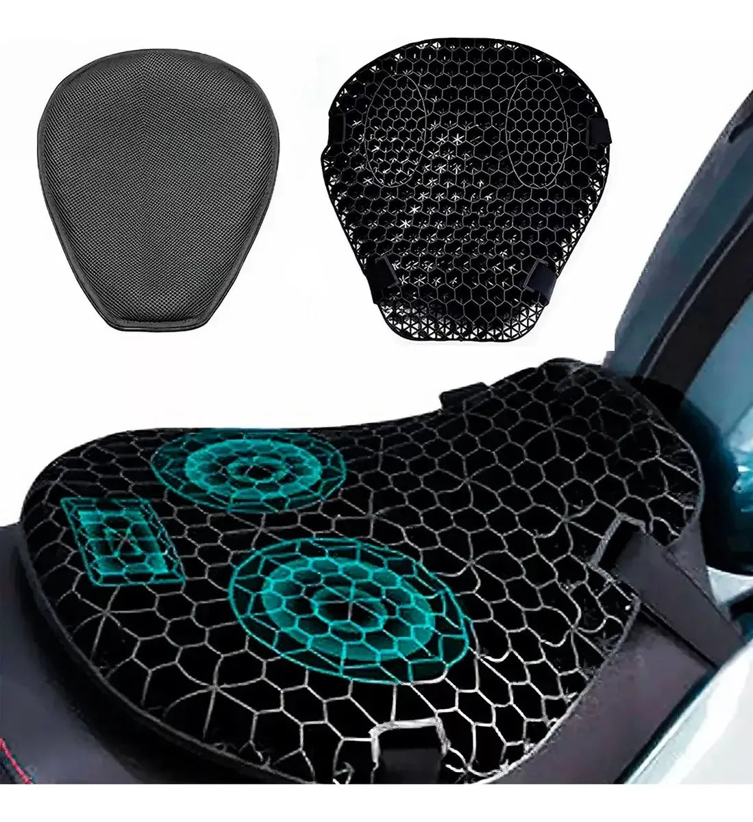 Cojín Silicona En Gel Universal Para Mot