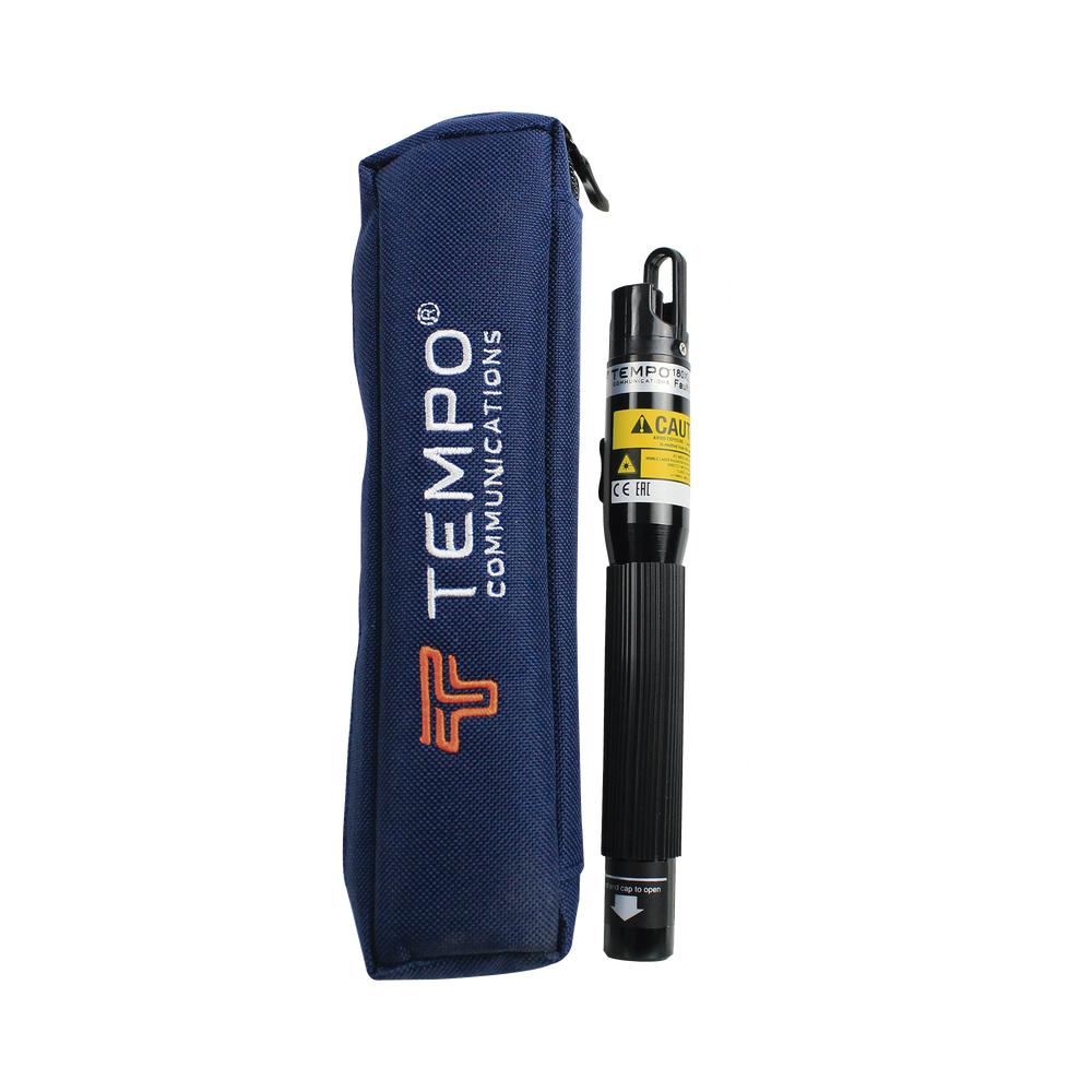 Localizador Visual de Fallos (VFL) para fibra óptica con entrada universal de 2.5 mm, hasta 7 Km de distancia