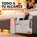 Organizador de accesorios para cama