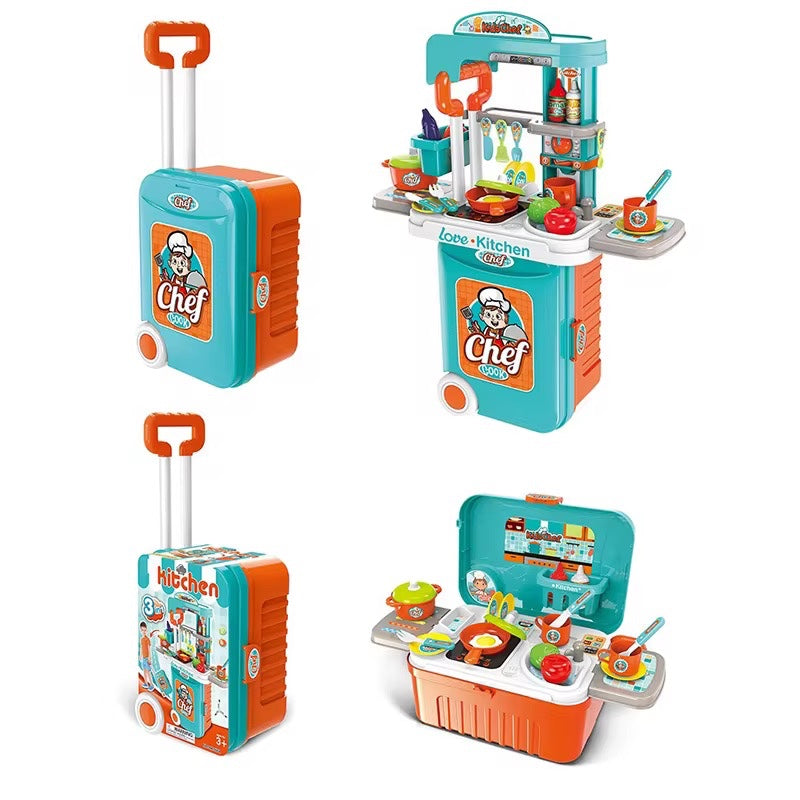 Juego maleta chef