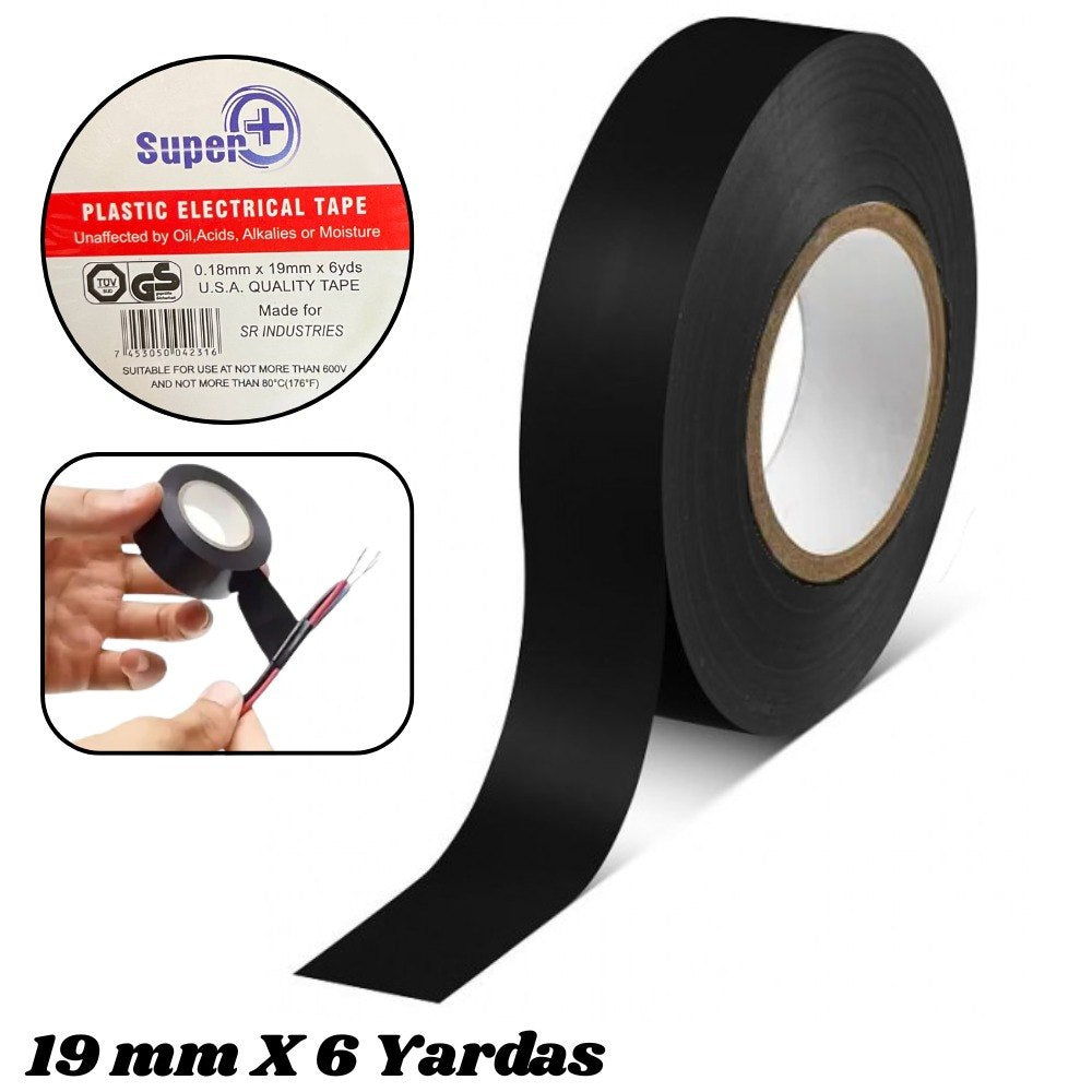Cinta Aislante Electrica En Pvc 5 Metros