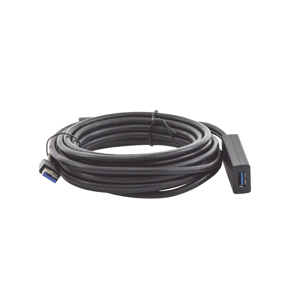 Cable de Extensión Activo USB 3.0 con puerto de alimentación Micro USB / 5 Metros / USB 3.0 a 5Gbps / No requiere controlador / Ideal para impresoras, consolas , Webcam, etc.