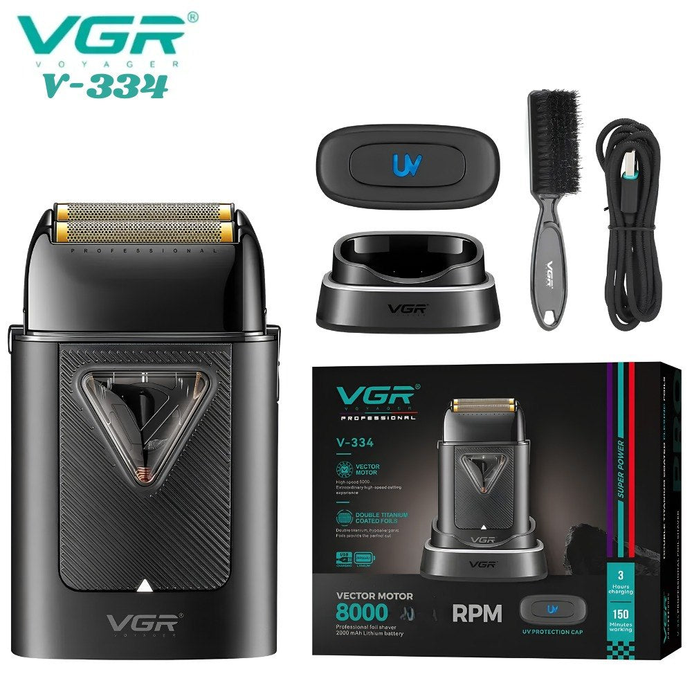 Maquina Rasuradora Afeitar Shaver V-334