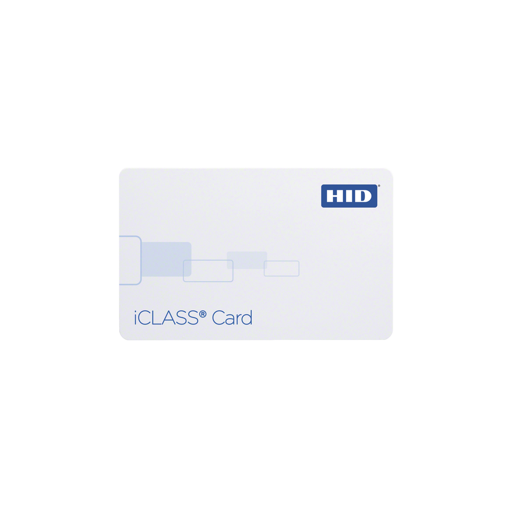Tarjeta iCLASS 2k Delgada PVC Compuesto / Garantía de Por Vida